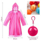 Portable Disposable Emergency Raincoats Waterproof Rain Poncho in A Ball for Traveling Camping Outdoor Pack of Five GenzVybs