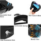 BUY 1 GET 1 FREE - Goggle Mask Anti Scratch UV Protective Open Face & Eyewear Windproof Dirt Shield Adjustable Soft Foam Padded Detachable For Cycling Bike Off Road Racing Riding For Unisex Rainbow GenzVybs