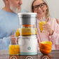 Electric Citrus Juicer Machine, Wireless Citrus Press Juicer, Manual Mosambi Juice Maker, Instant Juice Machine For Fruits, Mini Portable Juicers, 200ml Capacity - 45 Watts Multi GenzVybs