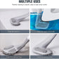Toilet Cleaning Brush Golf Brush, Hockey Toilet Brush, Toilet Brush for Western and Indian Toilet, Bathroom Brush for Toilet Cleaner for Home Kitchen Accessories Items New GenzVybs