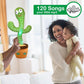 Storio Rechargeable Toys Talking Cactus Baby Toys for Kids Dancing Cactus Toys Can Sing Wriggle & Singing Recording Repeat What You Say Funny Education Toys for Children Playing Home Decor for Kids GenzVybs