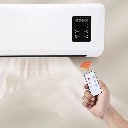Portable Wall AC Fan with Digital Display