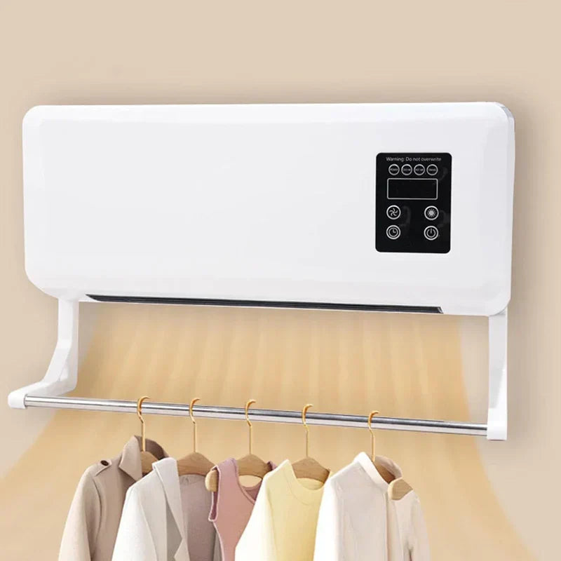 Portable Wall AC Fan with Digital Display